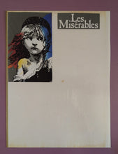 Load image into Gallery viewer, Chita Rivera & Brent Carver Signed Les Misérables Program Page w/ Photo 1992