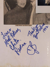 Load image into Gallery viewer, Chita Rivera & Brent Carver Signed Les Misérables Program Page w/ Photo 1992