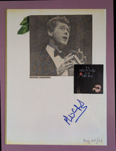 Load image into Gallery viewer, Michael Crawford & Twyla Tharp Dual-Sided Signed Autograph Card 1992