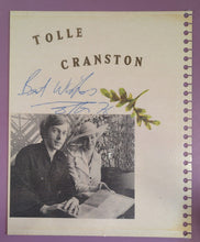 Load image into Gallery viewer, Tolle Cranston Autographed Signed Scrapbook Cover Page Figure Skater Art