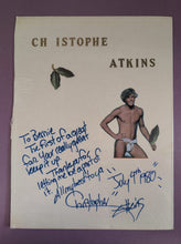 Load image into Gallery viewer, Christopher Atkins Signed Autograph 1980 w/ Harry Belafonte Photo on Back