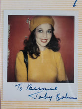 Load image into Gallery viewer, Toby Robins Signed Photos & The Matchmaker Playbill Page Autographed to Bernie