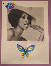 Load image into Gallery viewer, Tammy Grimes Autographed 1982 Inscription on B&W Photo of Diana Ross