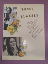 Load image into Gallery viewer, Ronee Blakely Autographed Scrapbook Page & Ann Miller Page Lot