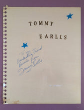 Load image into Gallery viewer, Tommy Earls Autographed Signed Scrapbook / Press Kit Photo Album