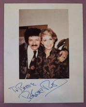 Load image into Gallery viewer, Barbara Rush & Bernie Kopell Signed Autographed Polaroid Photo Page