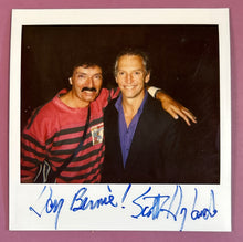 Load image into Gallery viewer, Scott Hylands Signed Type-1 Polaroid Photo with "For Bernie!" Inscription