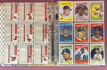 Load image into Gallery viewer, 2008 Topps Heritage Baseball Card Partial Master Set 397-499 in Binder