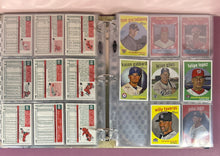 Load image into Gallery viewer, 2008 Topps Heritage Baseball Card Partial Master Set 397-499 in Binder