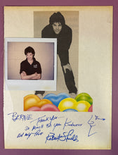 Load image into Gallery viewer, Robert Shields Autographed Thank You Note with Type-1 Polaroid & Photo Collage