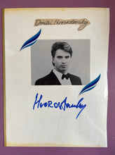 Load image into Gallery viewer, Dmitri Hvorostovsky Signed Autograph Page w/ Liliane Montevecchi on Back
