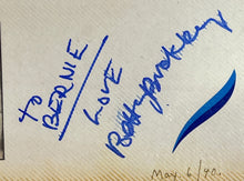 Load image into Gallery viewer, Melissa Manchester & Betty Buckley Signed Scrapbook Pages Lot of 2 (1990)