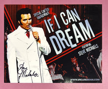 Load image into Gallery viewer, Steve Michaels Autographed If I Can Dream Show 8x10 Elvis Tribute Photo