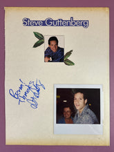 Load image into Gallery viewer, Steve Guttenberg Signed Autograph & Type-1 Polaroid Photo on Fan-Made Page