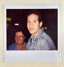 Load image into Gallery viewer, Steve Guttenberg Signed Autograph & Type-1 Polaroid Photo on Fan-Made Page