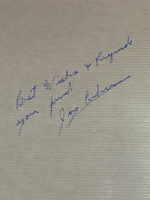Load image into Gallery viewer, Jay Cochrane Dual Autographed Scrapbook Page High Wire Stuntman Memorabilia