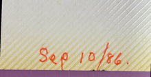 Load image into Gallery viewer, Anouk Aimée Signed Autograph Scrapbook Page w/ Type-1 Polaroid Photo Dated 1986