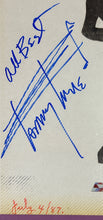 Load image into Gallery viewer, Tommy Tune Autographed Signed Scrapbook Page with Photos Vintage 1987