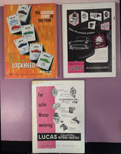 Load image into Gallery viewer, Lot of 3 Vintage The Autocar Magazines 1959 - Jaguar, Lockheed, Lucas Ads