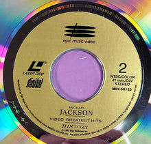 Load image into Gallery viewer, Michael Jackson - Video Greatest Hits HIStory LaserDisc LD 1995 NTSC