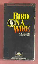 Load image into Gallery viewer, Bird on a Wire VHS Screening Cassette (1990) Mel Gibson Goldie Hawn Sealed