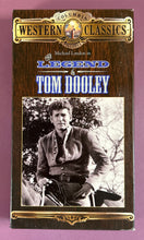 Load image into Gallery viewer, The Legend of Tom Dooley VHS (1995) Michael Landon, Columbia Western Classic