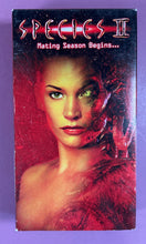 Load image into Gallery viewer, Species II VHS Tape (1998) Sci-Fi Horror Movie, Michael Madsen, Rated R