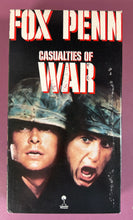 Load image into Gallery viewer, Casualties of War VHS Tape (1990) Sean Penn, Michael J. Fox, Brian DePalma