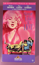 Load image into Gallery viewer, Some Like It Hot VHS (1959) Marilyn Monroe, Tony Curtis MGM/UA Home Video