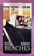 Load image into Gallery viewer, Beaches VHS (1989) Bette Midler, Barbara Hershey - Touchstone Home Video