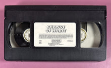 Load image into Gallery viewer, Change of Habit VHS Tape (1987) Elvis Presley, Mary Tyler Moore