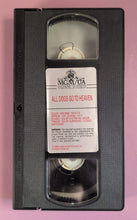 Load image into Gallery viewer, All Dogs Go to Heaven VHS Tape (1989) A Don Bluth Film MGM/UA Home Video
