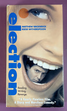Load image into Gallery viewer, Election VHS Tape (1999) Matthew Broderick, Reese Witherspoon Comedy