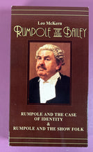 Load image into Gallery viewer, Rumpole of the Bailey VHS: Case of Identity & The Show Folk - Leo McKern