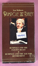 Load image into Gallery viewer, Leo McKern Rumpole of the Bailey VHS Sealed Fascist Beast/Age for Retirement