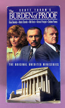 Load image into Gallery viewer, Scott Turow's The Burden of Proof VHS 3-Tape Set Original Unedited Miniseries