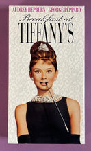 Load image into Gallery viewer, Breakfast at Tiffany's VHS Tape (1992 Paramount) Audrey Hepburn, G. Peppard