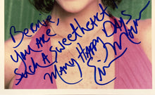 Load image into Gallery viewer, Erin Moran "Happy Days" Autographed 8x10 Photo w/ 2007 Event Flyer
