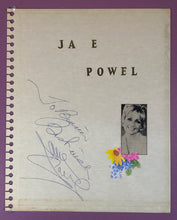 Load image into Gallery viewer, Jane Powell Autographed Scrapbook Page