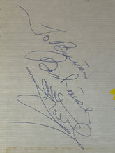 Load image into Gallery viewer, Jane Powell Autographed Scrapbook Page