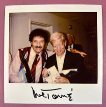 Load image into Gallery viewer, Mel Tormé "The Velvet Fog" Autographed Signed Type-1 Polaroid Photograph