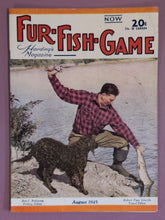 Load image into Gallery viewer, Lot of 4 Vintage Fur-Fish-Game Magazines 1940s (1945, 1947, 1948)