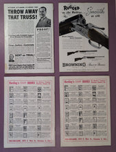 Load image into Gallery viewer, Lot of 4 Vintage Fur-Fish-Game Magazines 1950, 1952, 1956, 1958 Hunting
