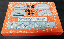 Load image into Gallery viewer, Retro Humorous Bon Voyage Box Kit