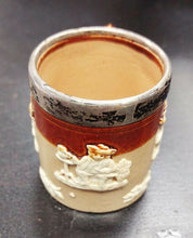 Load image into Gallery viewer, Vintage Demitasse China Cup w/ Sterling Silver Rim - Made in England