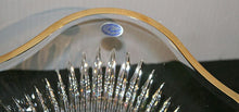 Load image into Gallery viewer, Ragaska Crystal Gold Rimmed Large Bowl – Made in Slovenia