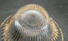Load image into Gallery viewer, Ragaska Crystal Gold Rimmed Large Bowl – Made in Slovenia