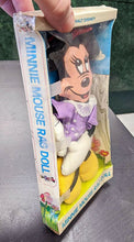 Load image into Gallery viewer, Vintage Walt Disney Minnie Mouse Rag Doll in Original Box