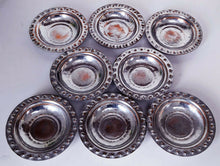 Load image into Gallery viewer, 8 Vintage Silver Plated Side Bowls – Made in Sweden