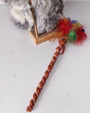 Load image into Gallery viewer, Native American / Canadian Standing Doll On Platform – Fur Outfit